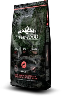Riverwood Adult Rendier &amp; Hert met Wild Zwijn 12 kg