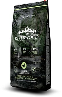 Riverwood Junior XL Eend &amp; Kalkoen met Fazant 2 kg