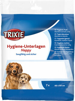 Trixie Puppy-Zindelijkheidsmat Nappy 40 x 60 cm 7 stuks