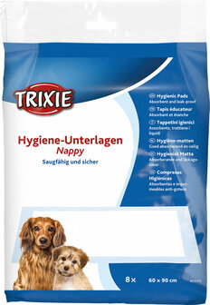 Trixie Puppy-Zindelijkheidsmat Nappy 60 x 90 cm 8 stuks