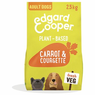 Edgard&amp;Cooper Krokante wortel &amp; courgette 2,5 kg