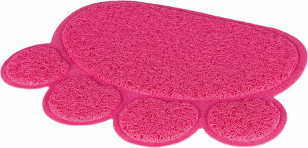 Trixie Schoonloopmat voor Kattenbakken 40 &times; 30 cm pink