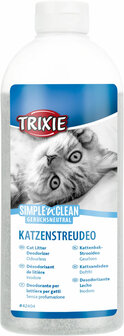 Trixie Simple&#039;n&#039;Clean Kattenbak-Strooideo actief-kool