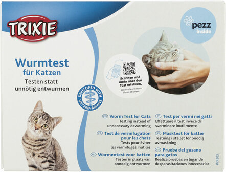 Trixie Wormentest voor katten