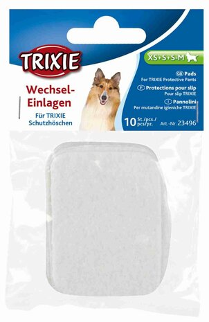 Trixie Reserve Inlegkruisjes voor loopsheidbroekje XS/S/S-M 10 stuks